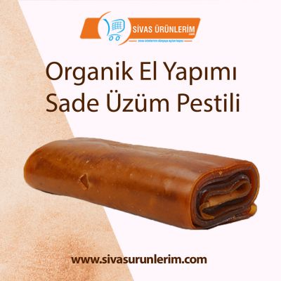 Organik El Yapımı Sade Üzüm Pestili