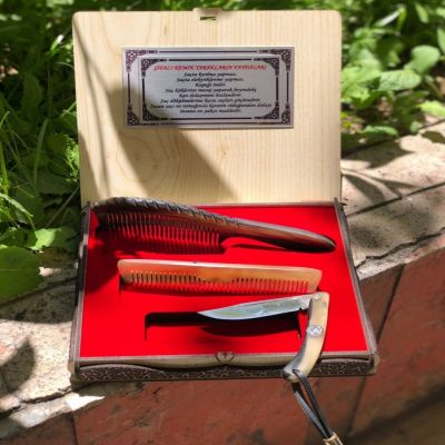 Sivas Hatırası Kemik Tarak 3 Lü Set