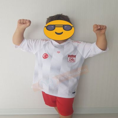 Sivasspor 2022-2023 Sezonu Beyaz Çocuk Forması